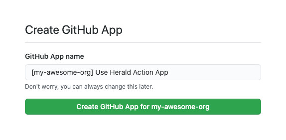 GitHub app creation graphic